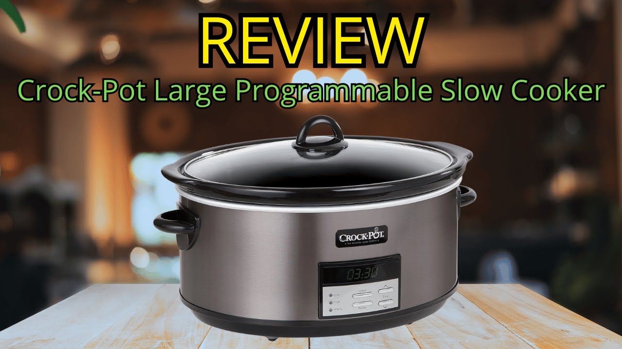 Crock-Pot 8-Quart Slow Cooker Review 🍲 | Best Programmable Cooker