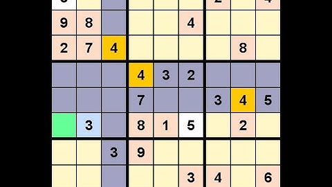 How to Solve New York Times Sudoku Hard March 6, 2022