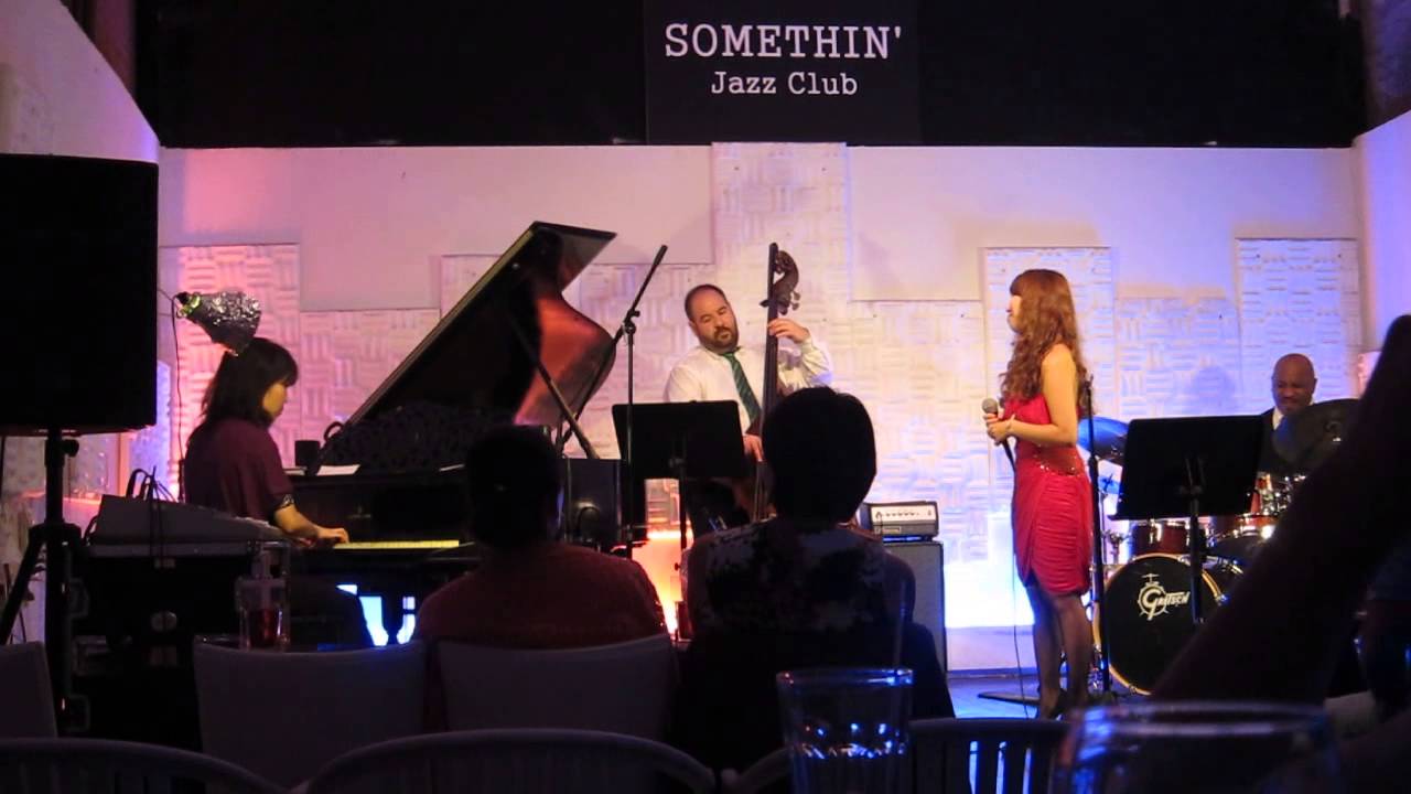 Takana Miyamoto and Satsuki Iida at Something Jazz Club in NYC, October 2013
