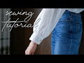 Sewing Technique For Beginners | Easy Sewing Long Sleeve With Cuff | Thuy Sewing