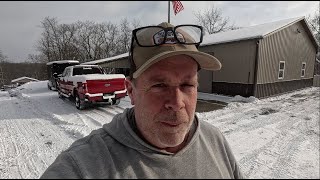 Major Snow Storm! Cabin going to get hit hard, HQ will be Missed