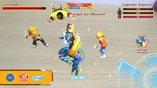 Seru Pertarungan Boboiboy Galaxy Vs Captain Separo Choki Choki Zuper Keju