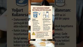 Kek Yaparken O Puf Puf Kıvamın Sırrını Merak Edenler Buraya Süt Mü Yoksa Yoğurt Mu Kullanmalı?