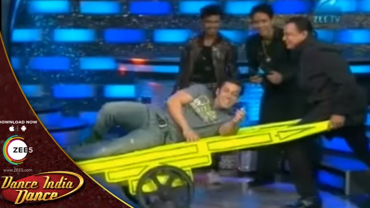 Salman Khan Made Everybody CANT STOP LAUGHING   Dance India Dance Season 4