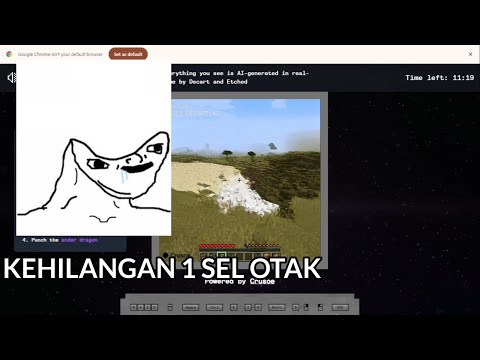 Minecraft AI Ini sangat memusingkan