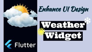 Weather Widget || Enhance UI Design screenshot 2