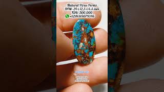Natural Pirus Persia HQ #batupirus #turquoise #shortsvideo #indonesia #malaysia #singapore #shorts