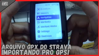 Como importar arquivo GPX no site da XOSS para o Aplicativo | carinhadaGTS screenshot 5
