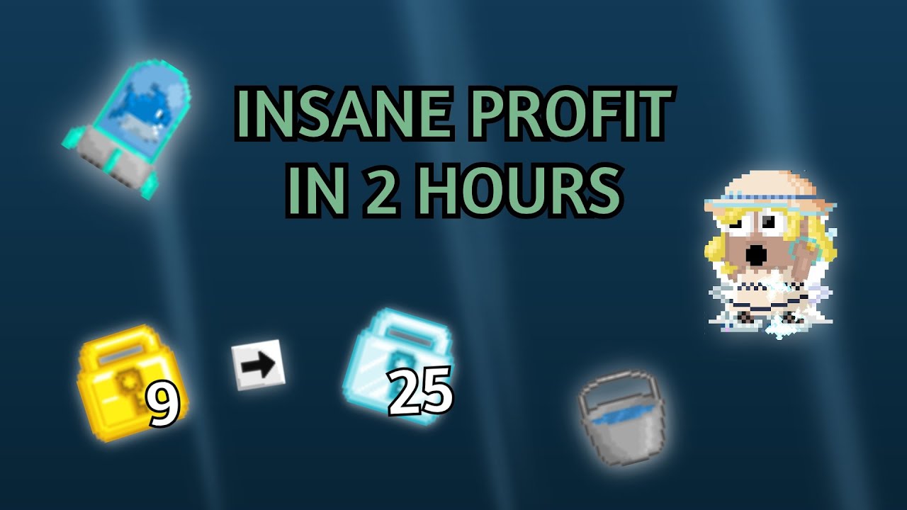 INSANE PROFIT METHOD 2020! GET RICH FAST | Growtopia