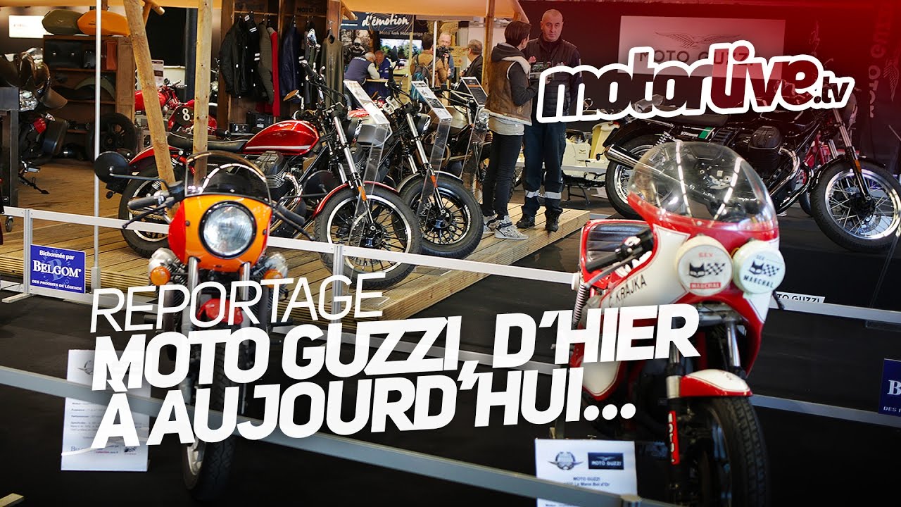 MOTO GUZZI, D'HIER À AUJOURD'HUI... I REPORTAGE