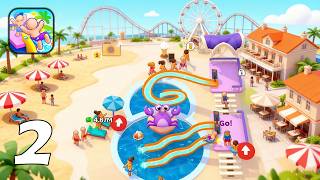 My Aquapark: Idle Water Empire - Build Slides & Expand Water Parks - Part 2 - Gameplay Walkthrough screenshot 3