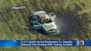 2 of 3 Injured Montgomery County deputies released from hospital after training accident