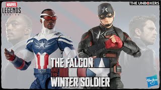 Marvel Legends Captain America Sam Wilson & US Agent Figures | Disney Plus Wave