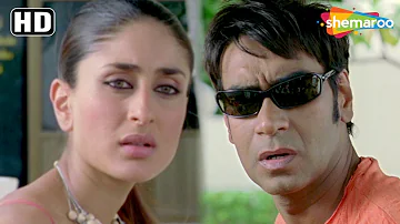 Ajay Devgn & Kareena Kapoor Comedy Scene from Golmaal Returns [2008] - Hindi Comedy Movie