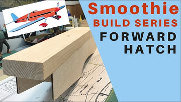 Balsa USA Smoothie RC Plane Kit Build No 20,  top hatch