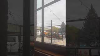 Spokane Realtor | This, my laptop, and a coffee. #train #downtownspokane #downtown