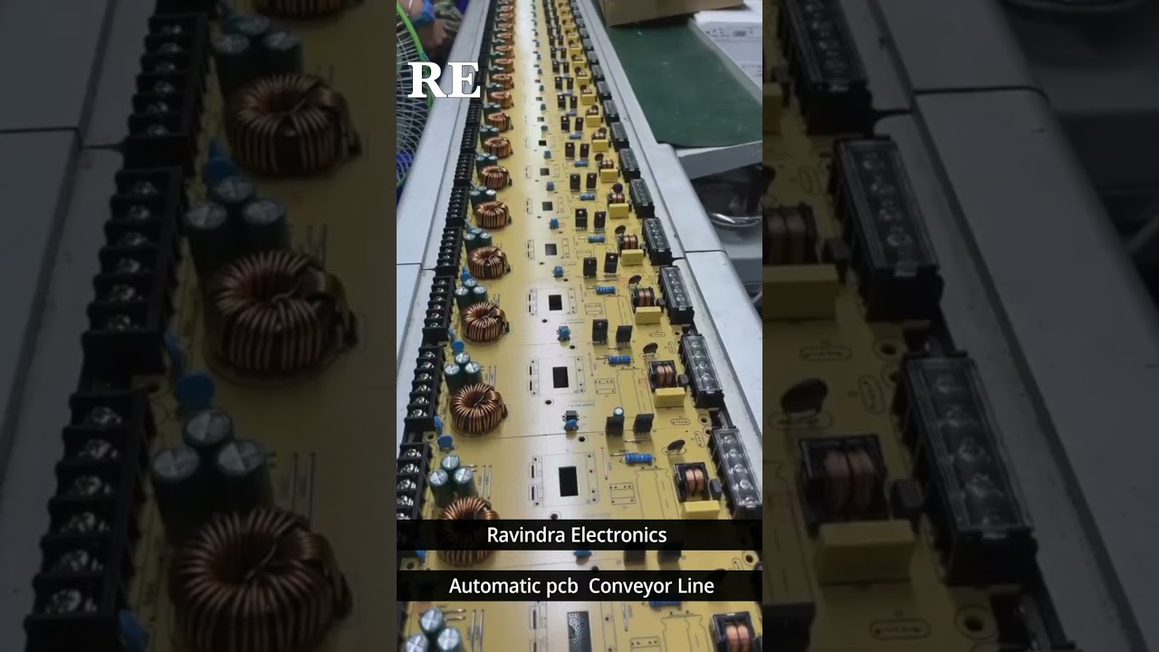 Automatic   pcb conveyor line