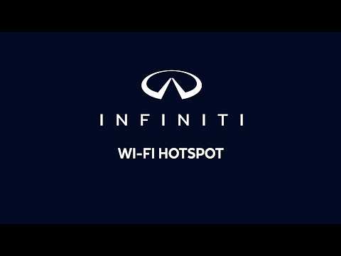 2027 INFINITI QX80 - Wi-Fi Hotspot