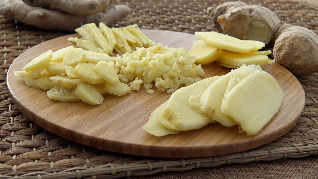Cómo PELAR, CORTAR y CONSERVAR el JENGIBRE o KION