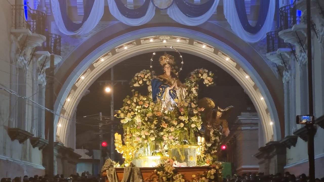 Rezado de Concepción | Inmaculada Concepción de San Francisco | Procesión de Velas 2025 | 4K