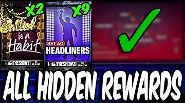 22 FREE PACKS! Jack O Lantern Conquest Map ALL HIDDEN REWARDS & Locations! MLB The Show 21