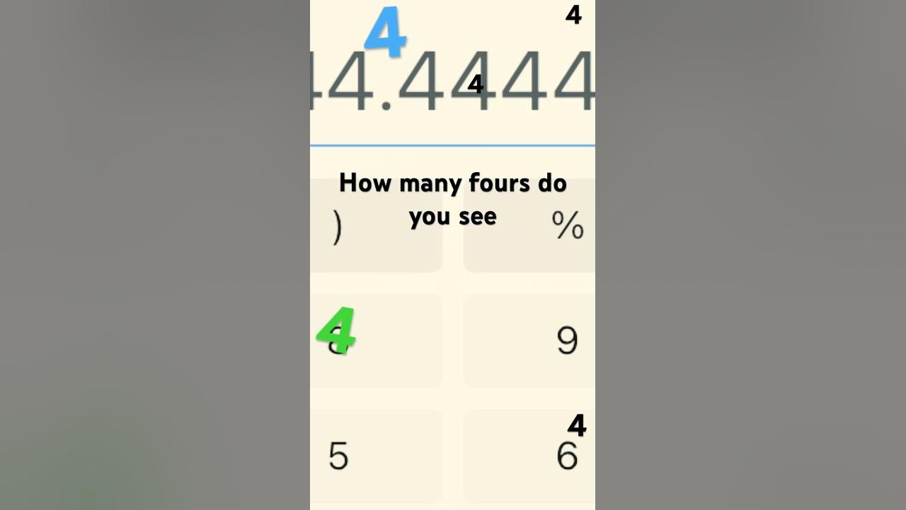 How Many Fours Do You See YouTube how-many-fours-do-you-see-youtube