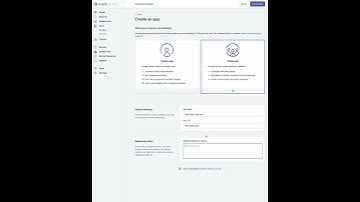 Shopify App Creation