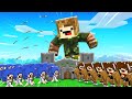 TODO MUNDO vs JVNQ | GUERRINHA MINECRAFT