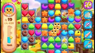 Cookie Jam Blast Level 658 - NO BOOSTERS 🍪 | SKILLGAMING ✔️