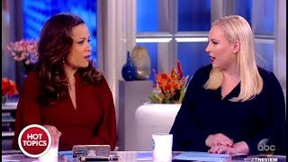 Meghan Admonishes Kids From March For Our Lives For Harsh Rhetoric  (The View)