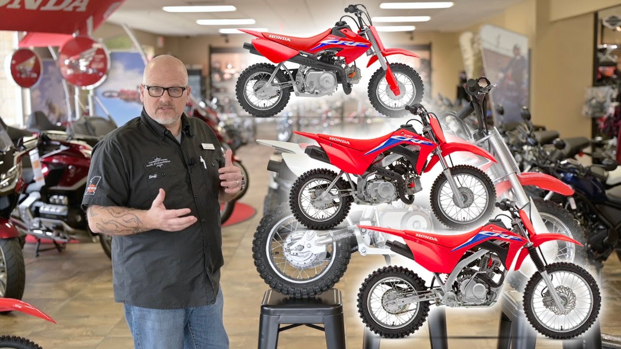 Honda Youth Dirt Bikes Overview YouTube