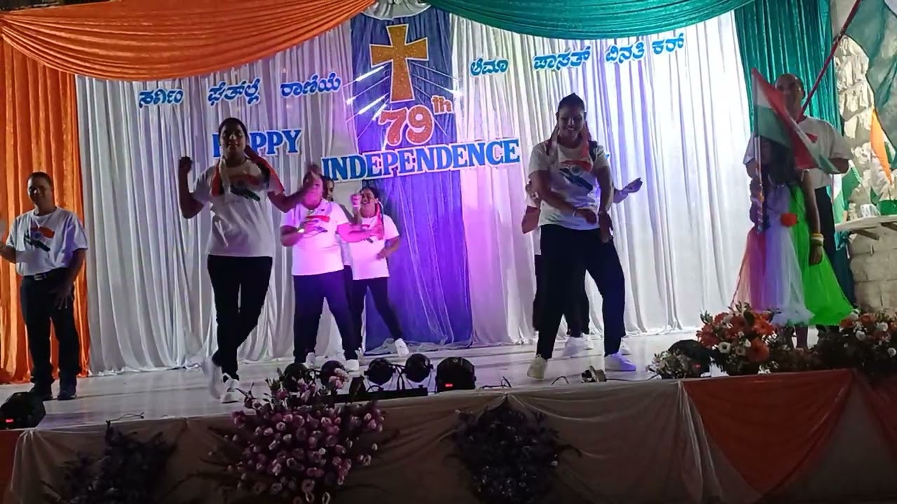 79th independence day.. Goan community dance in israel 