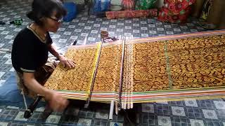 Tenun Kain Pua Kumbu Chara Tradisional Iban Ulu Yong Kapit Youtube