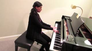 Video thumbnail of "Kabhi Jo Baadal Barse - Piano Cover - Raashi Kulkarni"