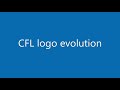 CFL (Canadian football league) logo evolution
