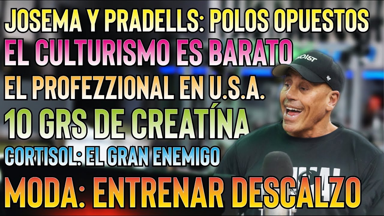 10 GRS DE CREATINA -- ENTRENAR DESCALZO ESTA DE MODA--CORTISOL: EL GRAN ENEMIGO-- CULTURISMO BARATO
