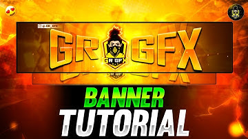 Make This Attractive Banner For Your Gaming Channel In Android  Gr Gfx