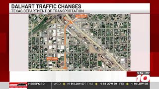 Traffic pattern change coming to Dalhart construction project