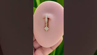 Shooting Star Navel Ring