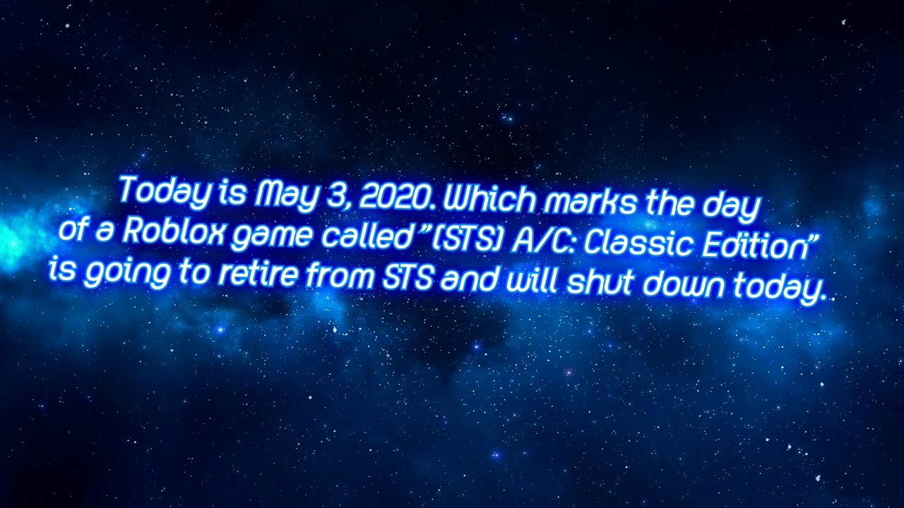 (REUPLOAD) The A/C Classic Retirement and Shutdown Experience