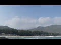 YY016.I didn’t catch any fish, but I saw a stunning ocean view and people paragliding ✨