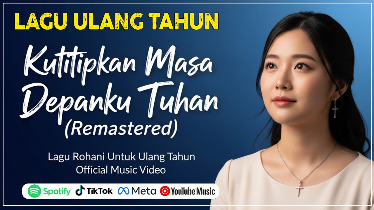 Lagu Ulang Tahun Rohani Kristen 2026 🎉 Ku Titipkan Masa Depanku Tuhan (Remastered) | Official MV