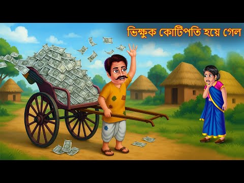 ভিক্ষুক কোটিপতি হয়ে গেল | Bhiksuka kotipati haye gela | Shakchunni Bangla | Bangla Stories | Bangla