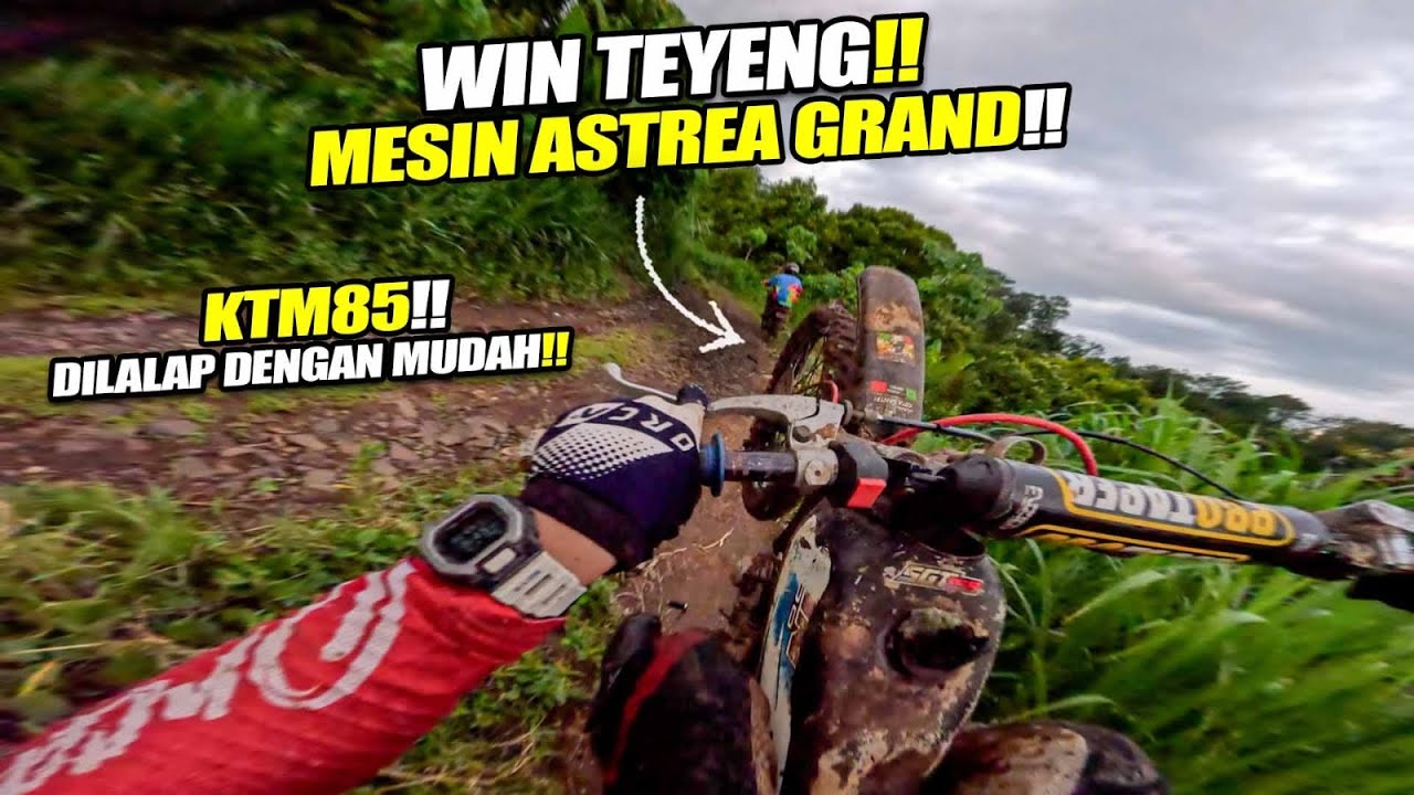 KTM85 & Ninja Dilalalap Sama WIN Teyeng Mesin Astra Grand !! (Ngabuburide #2)