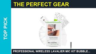 Professional Wireless Lavalier Mic Kit Bubblebee Mic Hiding Kit for Deity WLav Pro Guide
