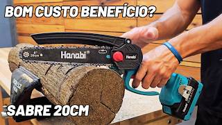 Is the Hanabi 21V Portable Electric Chainsaw with an 8” bar any good Full test + honest opinion!
