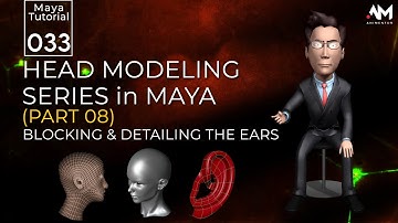 3D Head Modeling Series in Maya - Part 08 | Maya | Tutorial 33 | URDU / HINDI