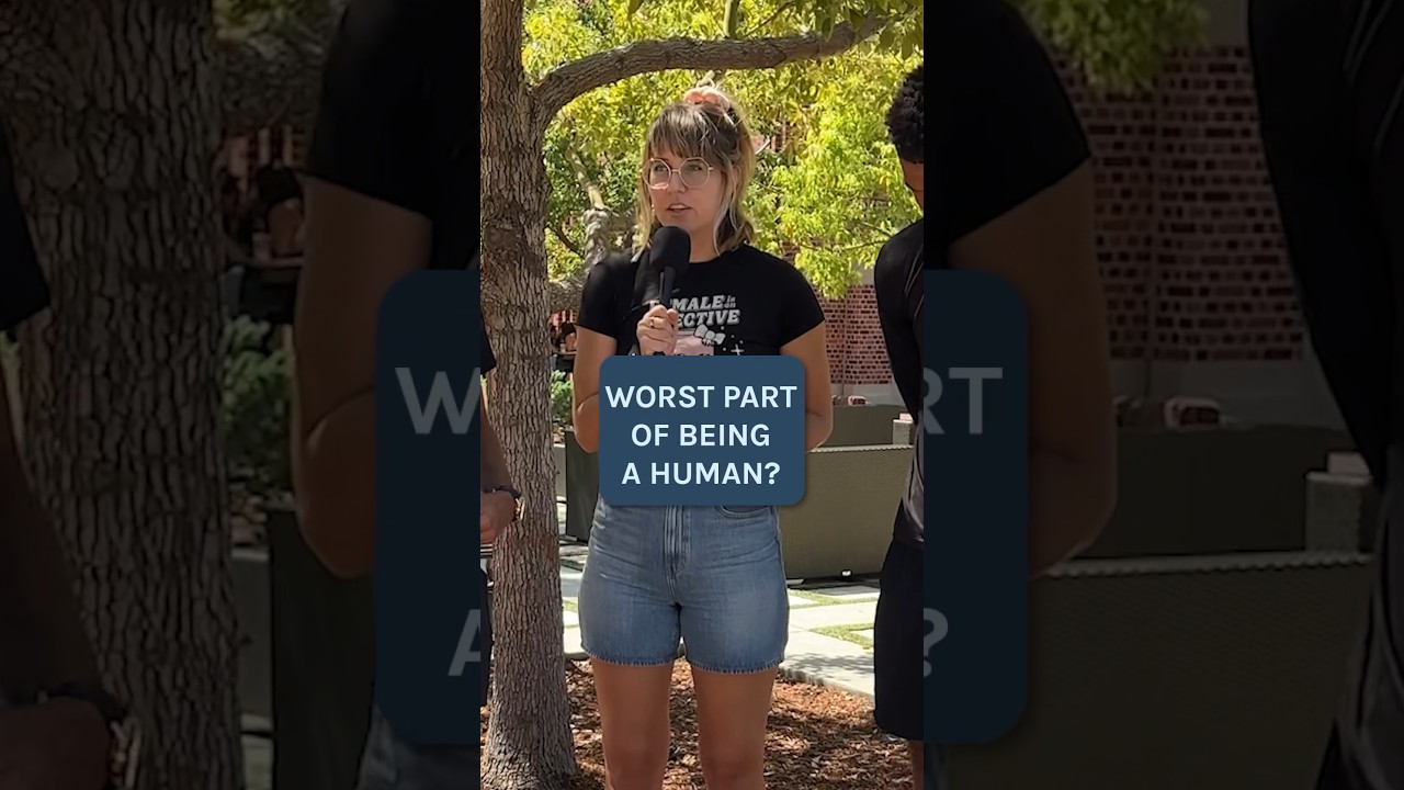 What is the worst part of being human? #streetinterview