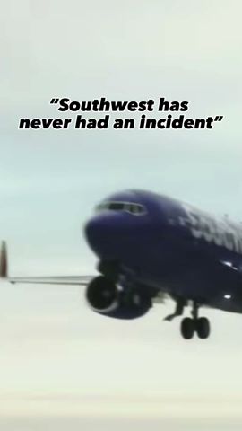 “Southwest has never had an incident” #southwest #shorts #fyp