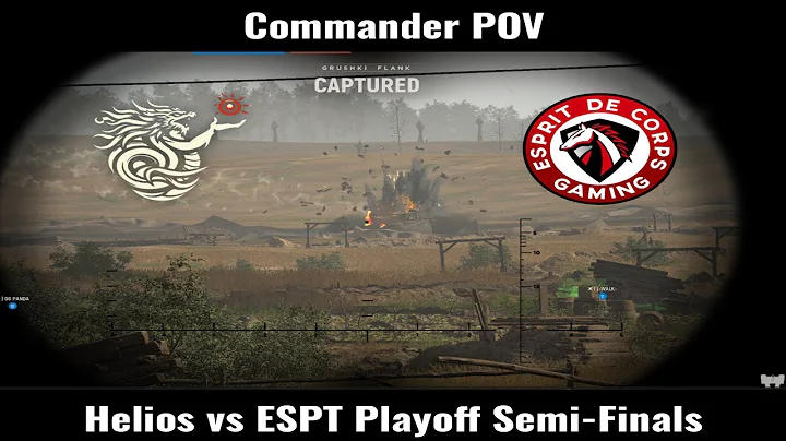 Hell Let Loose - Helios vs ESPT...yet again | Commander POV | HCA Semi-Finals | Kursk | Competitive